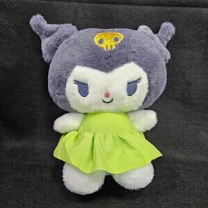 Kuromi Plush Gold Sparkle Skull Halloween Stuffed Animal My Melody